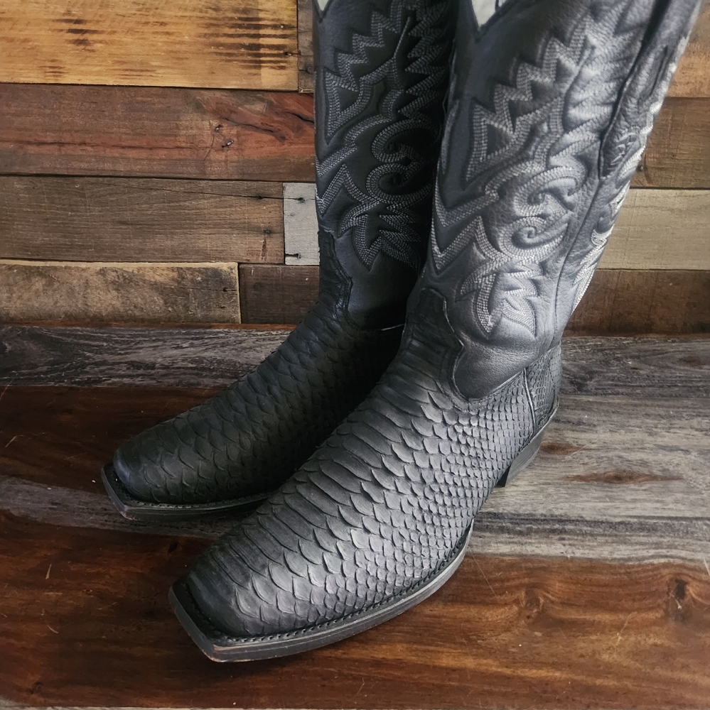 Los Altos Python square toe